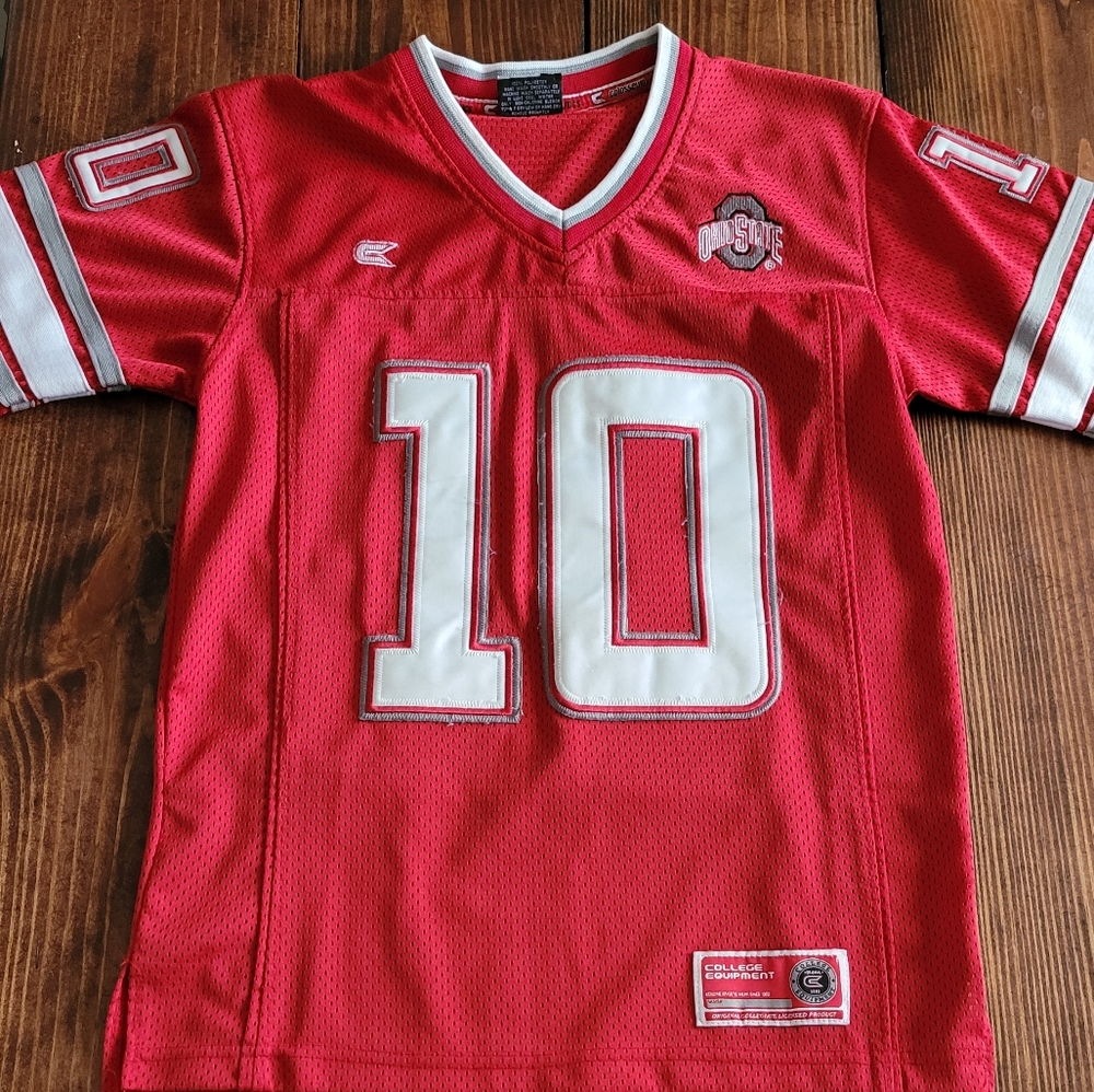 OHIO STATE STITCHED JERSEY. Youth Med 8-10